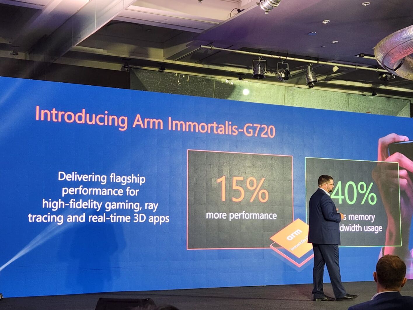 ARM GPU Immortalis G720