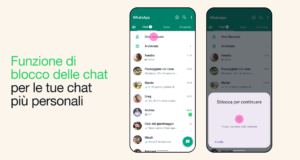WhatsApp Chat Lock Lucchetto Chat