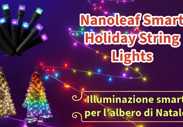 Nanoleaf Smart Holiday String Lights Recensione Androidblog