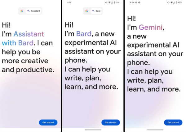 Google rinomina Assistant with Bard in Gemini