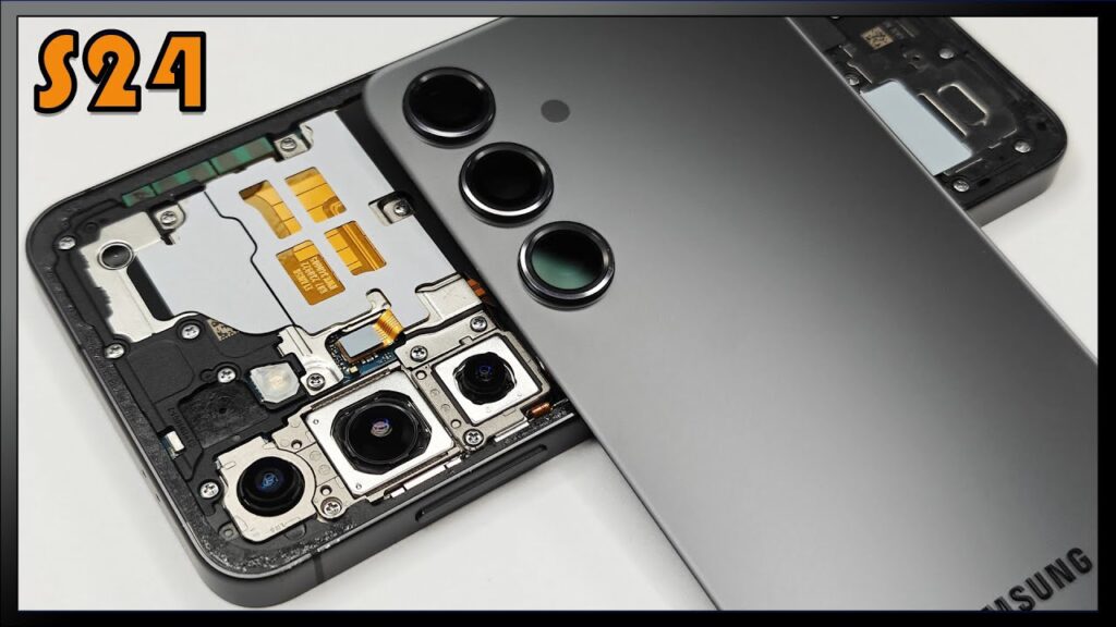 Samsung Galaxy S24 teardown riparabilità