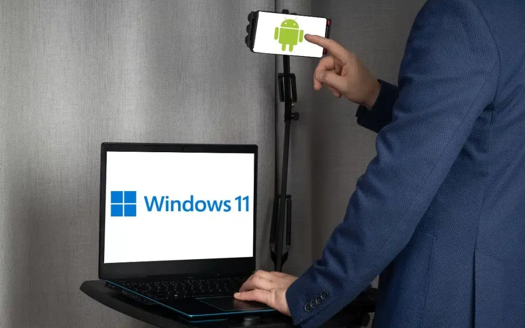 Smartphone Android come webcam Windows 11