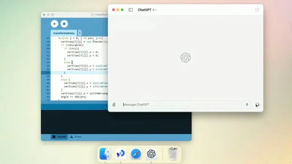 ChatGPT app Mac