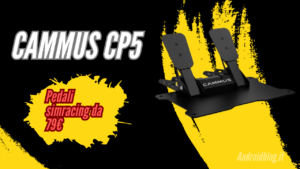 Recensione CAMMUS CP5 pedali simracing Androidblog.it