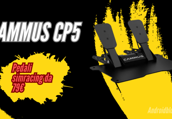 Recensione CAMMUS CP5 pedali simracing Androidblog.it